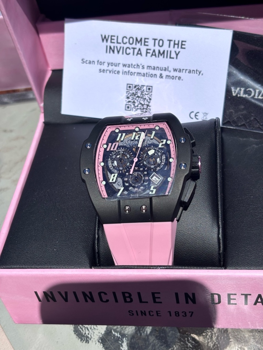 Invicta Racing Miami Limited Edition Swiss Ronda 5030.D Caliber Men's Watch - Picture 2 of 10
